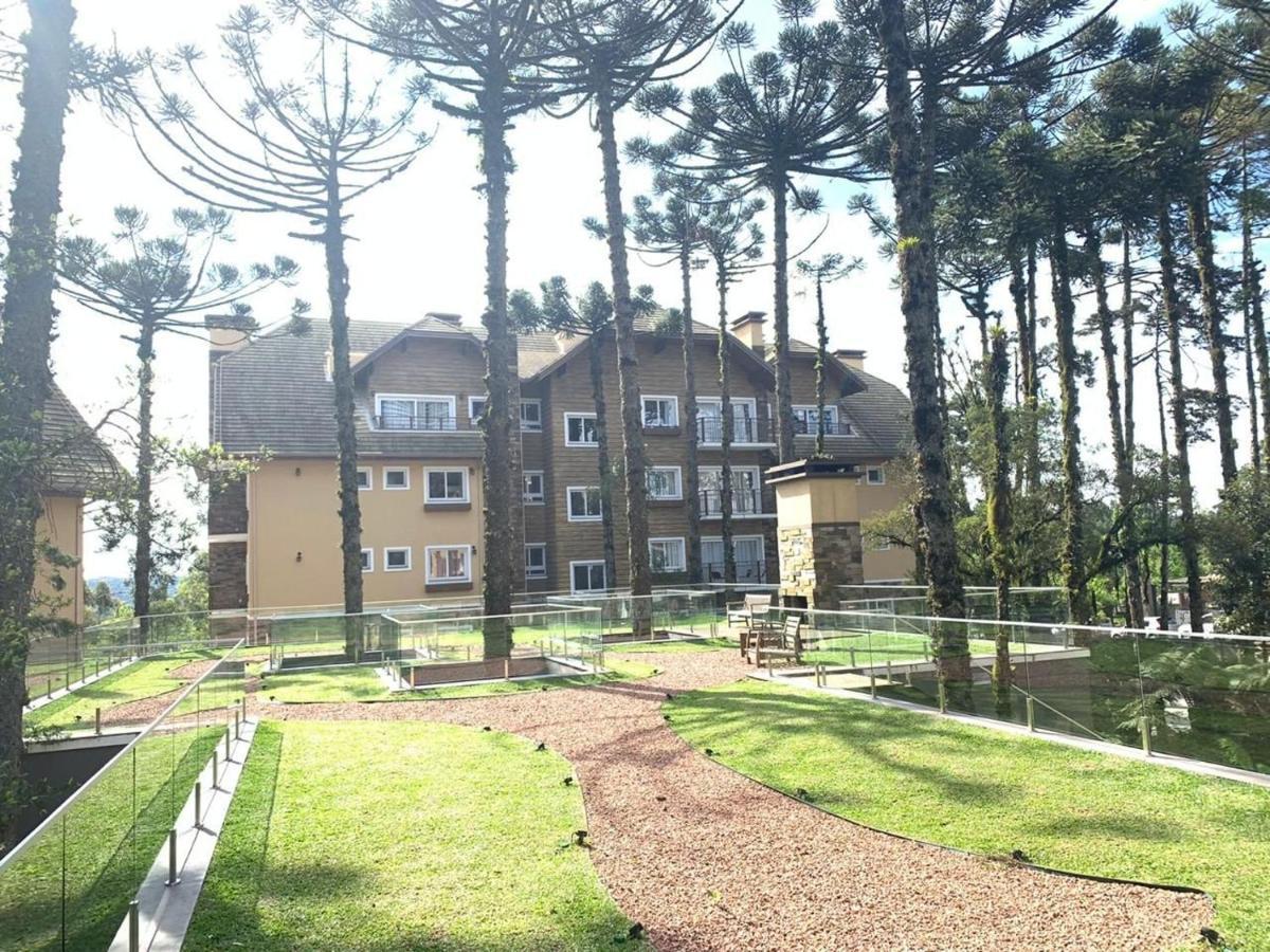Apto 103 B,2, Proximo A Museus E Restaurantes, Condominio Com Piscina Aquecida. Gramado Exterior foto